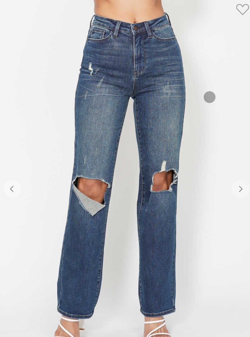 Ripped Knee Jean