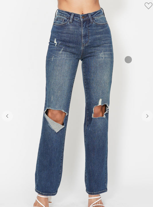 Ripped Knee Jean