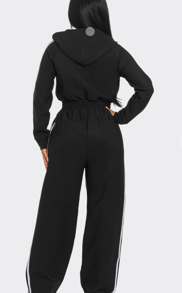 Hooded Jumpsuit
