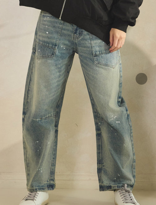 Barrel Denim Paint Splash